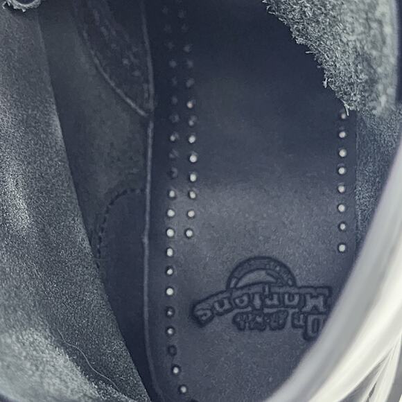 Dr. Marten's Doc's 1460 The Original Black Leather Lace Up Boots Size 7 - Picture 6 of 8